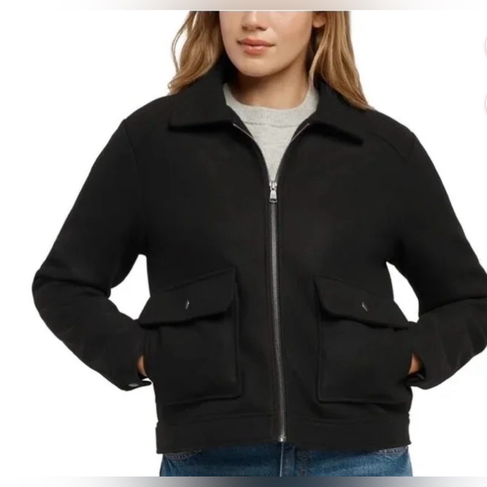 Banana Republic Women's Black Utility Jacket NWT
